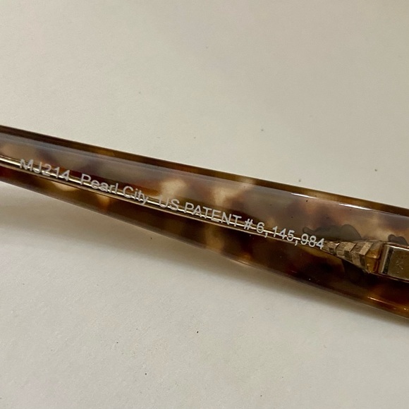 Maui Jim Brown Tortoise MJ1214 10 63-17 L125 - Picture 9 of 10